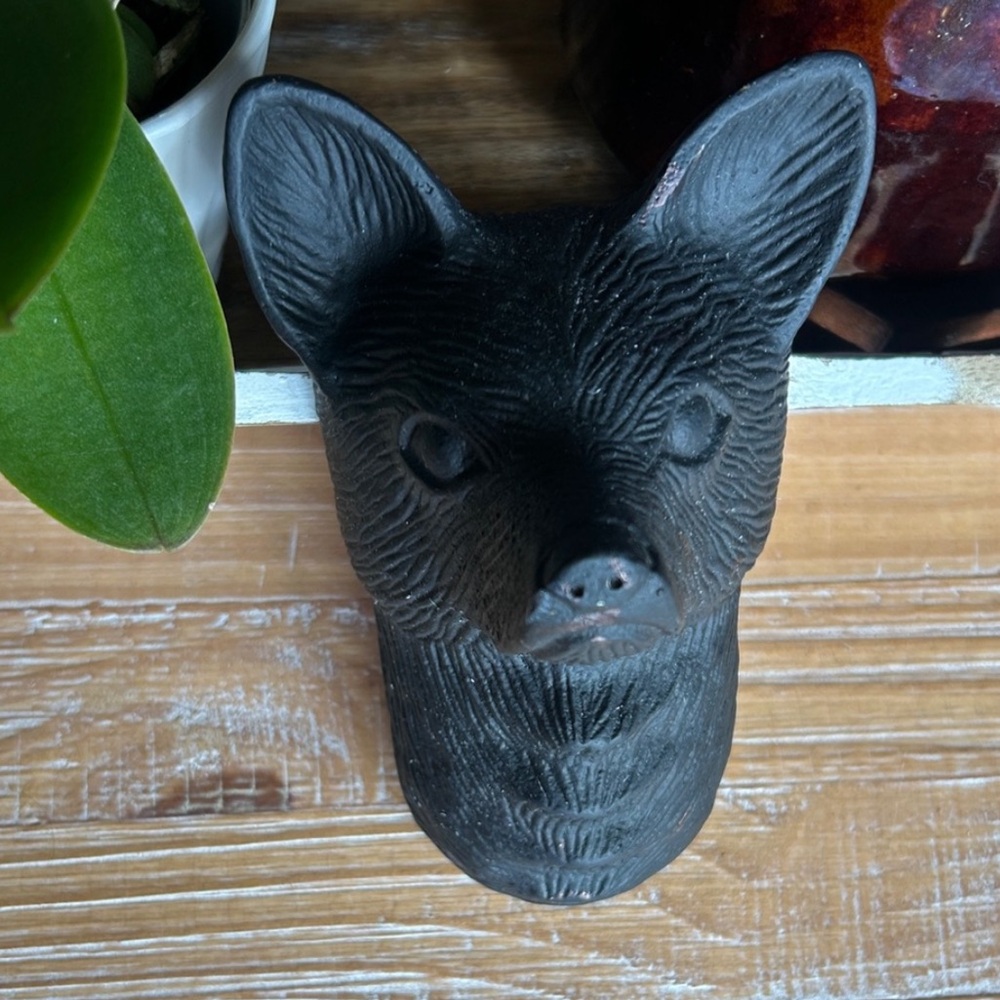 Cast Iron / Steel Fox Wall Decor
